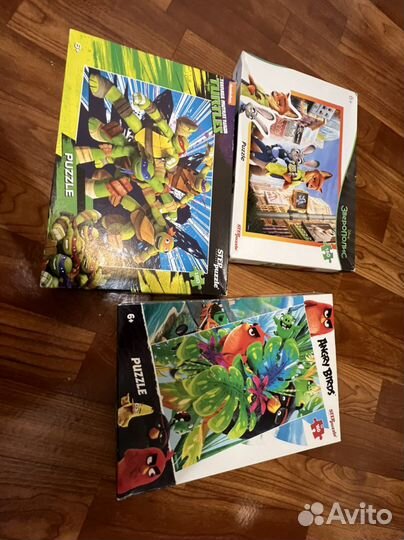 Развивающие игры + пазлы