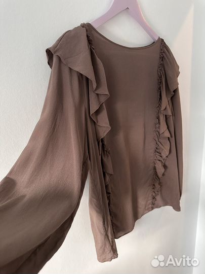 Блузка из 100% шелка frye