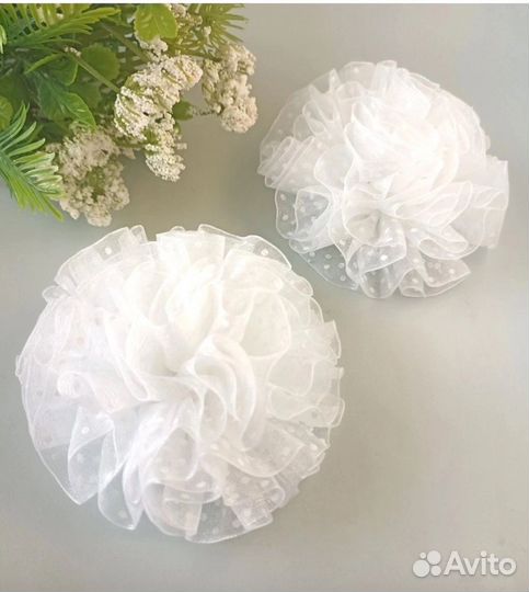 Банты из органзы