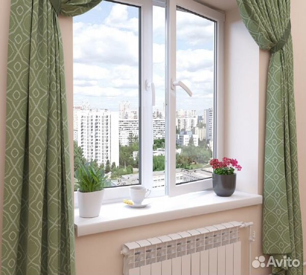 Окна пластиковые новые