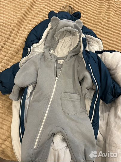 Конверт на выписку для мальчика зима