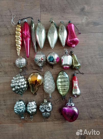 Елочные игрушки СССР