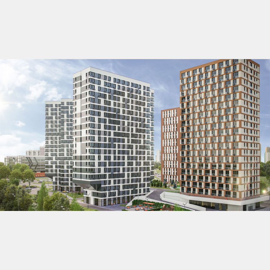 Апартаменты-студия, 23,5 м², 12/21 эт.