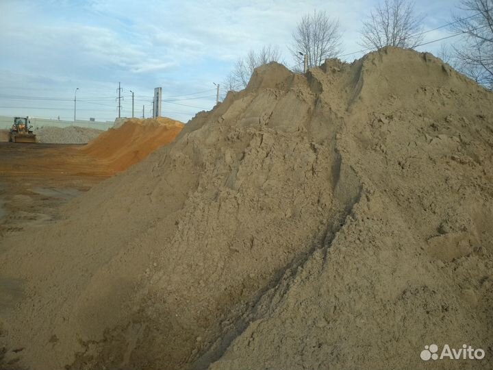 Материалы для отсыпки Дорог Участков Площадок