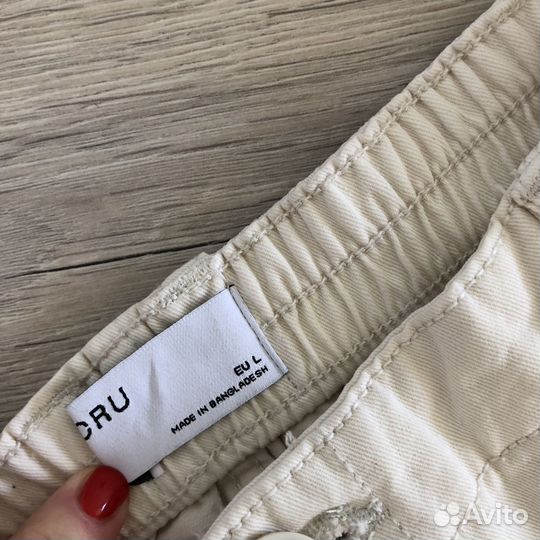 Брюки штаны карго Ecru zara lime новые L