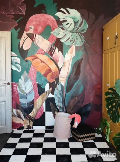 Художественная роспись и граффити стен детской