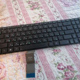 Клавиатура для asus K55V двухцветная
