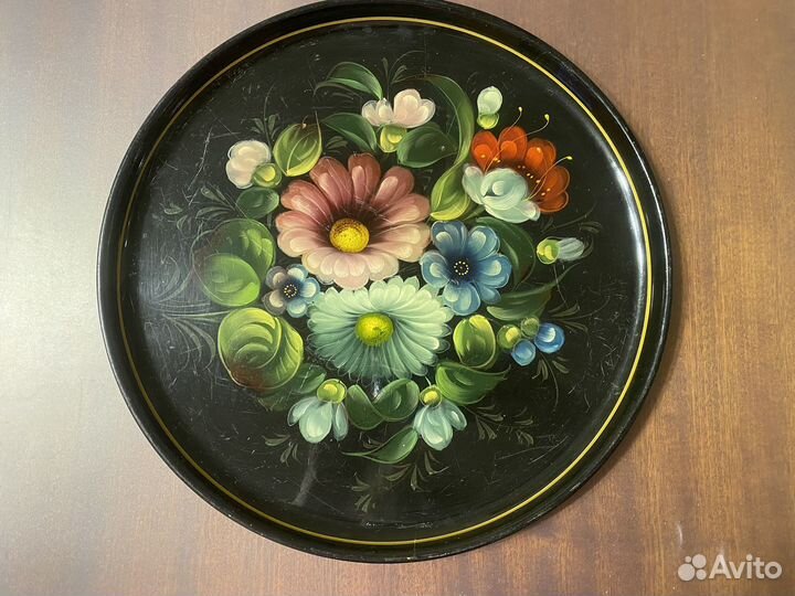 Поднос жостово СССР