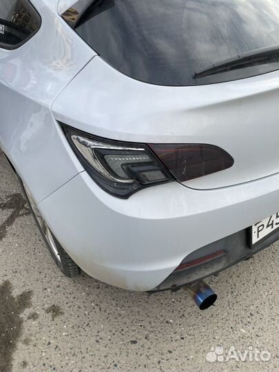 Диодный фонарь левый opel astra j