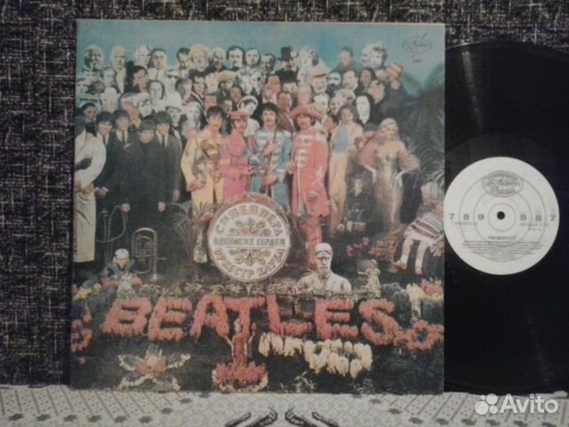 Виниловая пластинка Beatles (Sgt.Pepper's.)