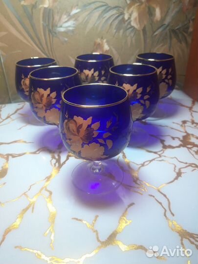 Цветной хрусталь Богемия. Времен СССР