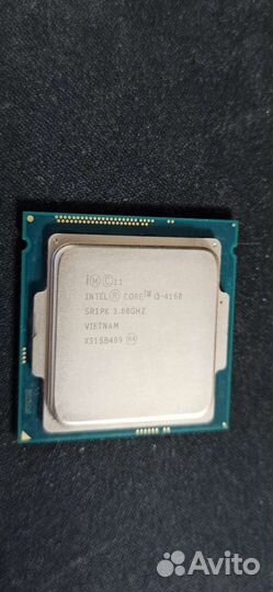 Процессор intel core i3 4160
