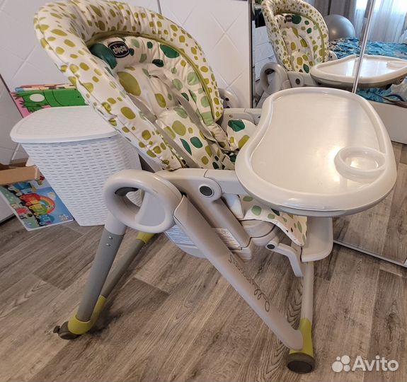 Стульчик для кормления chicco polly progress 5