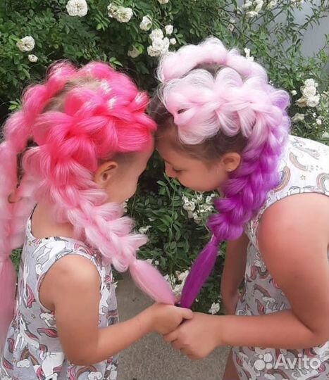 Съёмные 3D косы