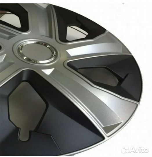 Колпаки колёсные R16 Luna Ring Mix 4 шт