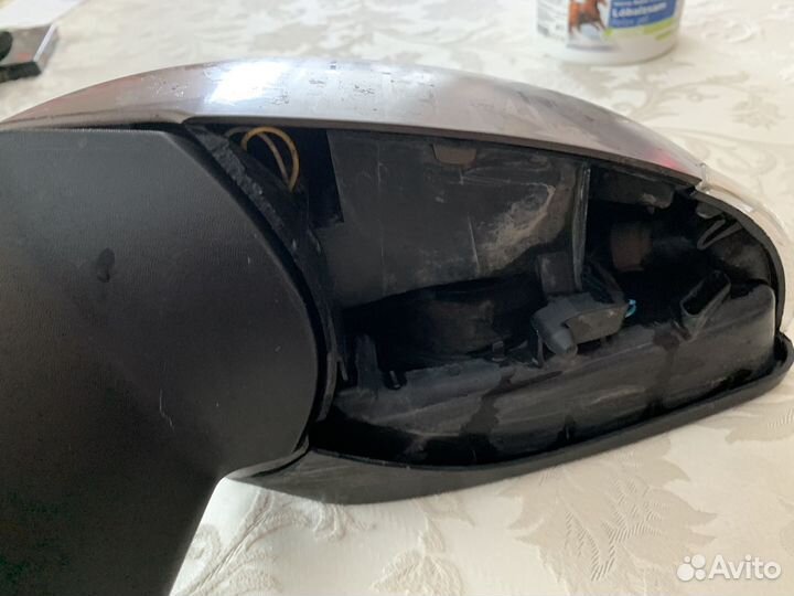 Зеркало левое водительское на Рено Сценик 3