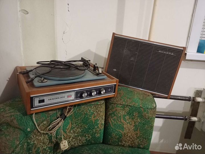 Проигрыватель аккорд 203 винил