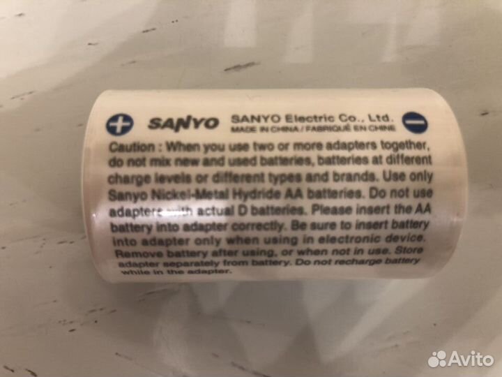 Адаптер для аккумуляторов sanyo