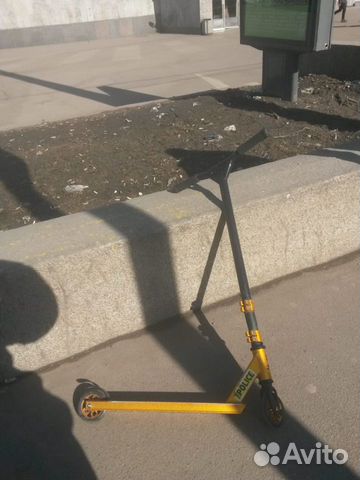 Самокат трюковой trix, двухколесный, до 100 кг