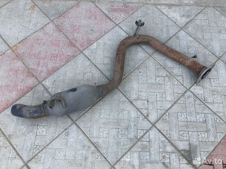 Toyota Rav 4 рав Глушитель Основной