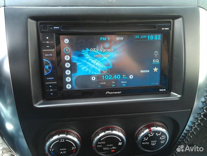 Автомагнитола pioneer 2din