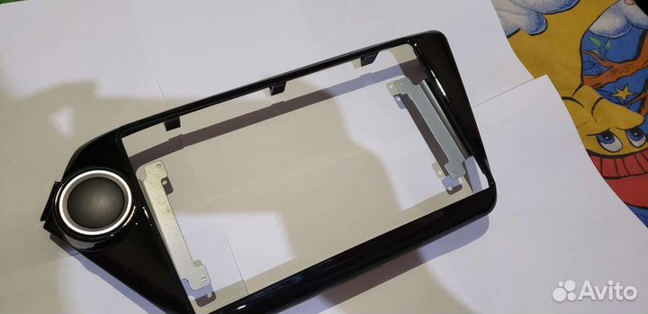 Рамка для магнитолы киа рио 2016 г/в