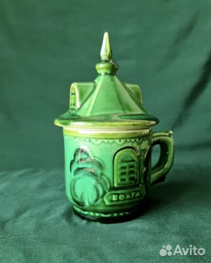 Коллекционная кружка теремок Конаково 60-е