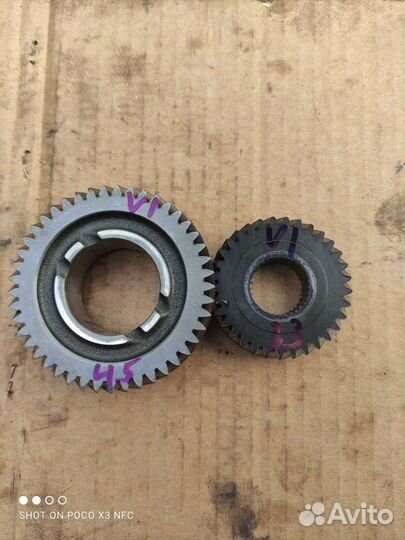 Шестая передача МКПП VW Passat B6, B7 33/45 02S