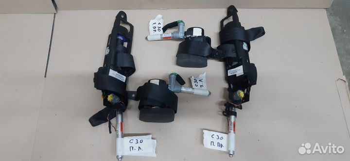 Вольво C30 ремни безопасности комплект