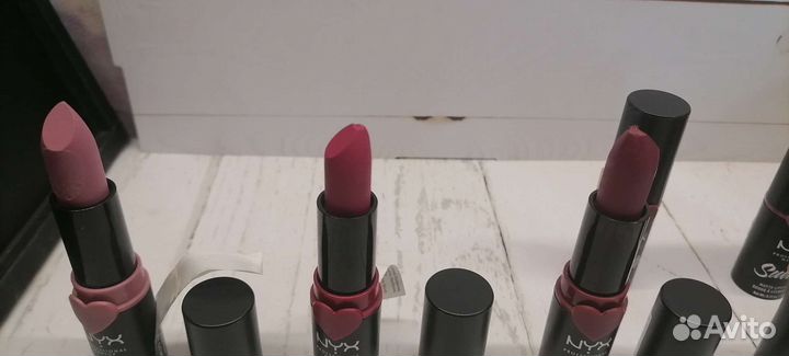 Замшевые помады NYX suede оригинал
