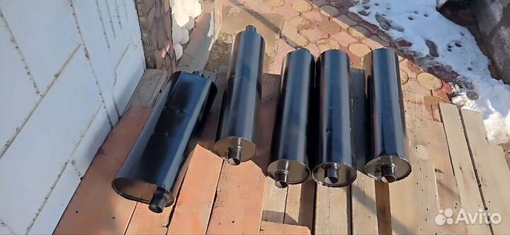 Глушитель на Газель, в наличии 4 штуки