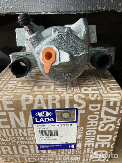 Суппорт тормоза левый Рено Logan 2, Sandero 2