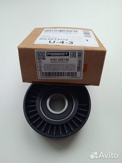 Ролик приводного ремня Febest