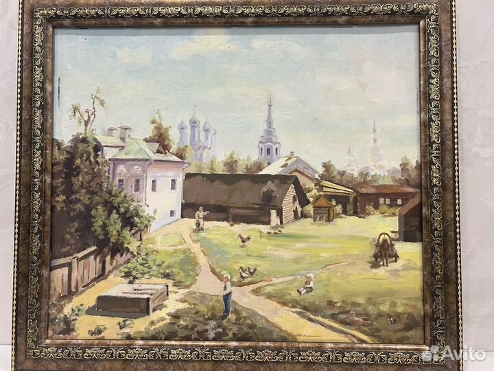 Картина маслом на холсте пейзаж