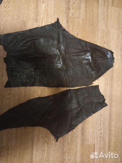 Цена за всё. Натуральная кожа куски