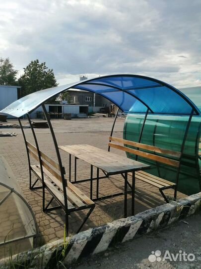 Беседка садовая, душ садовый, разборные