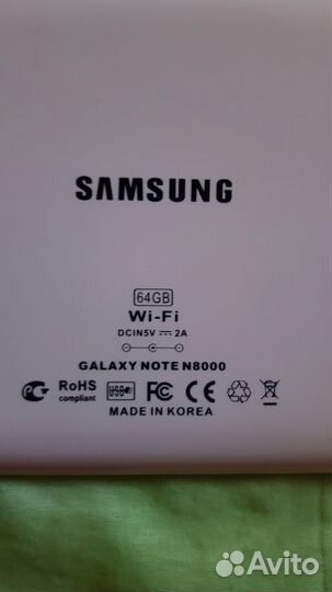 Планшет samsung galaxy Note N 8000