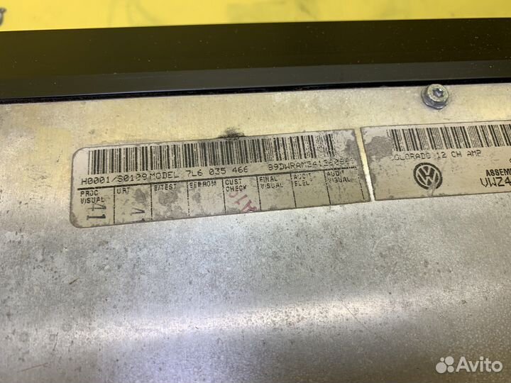 Усилитель звука Volkswagen Touareg 2003-2009