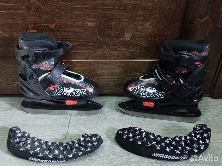 Коньки детские раздвижные