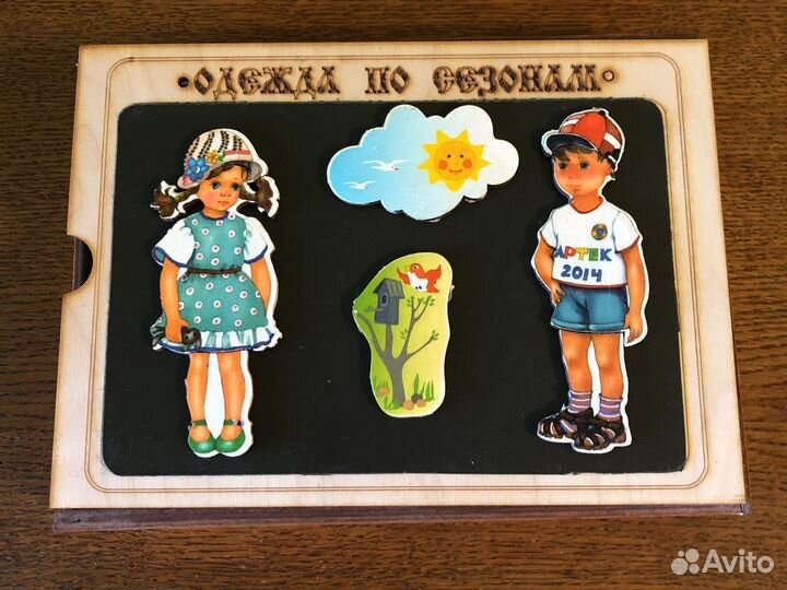 Набор магнитов для игры кукольный театр