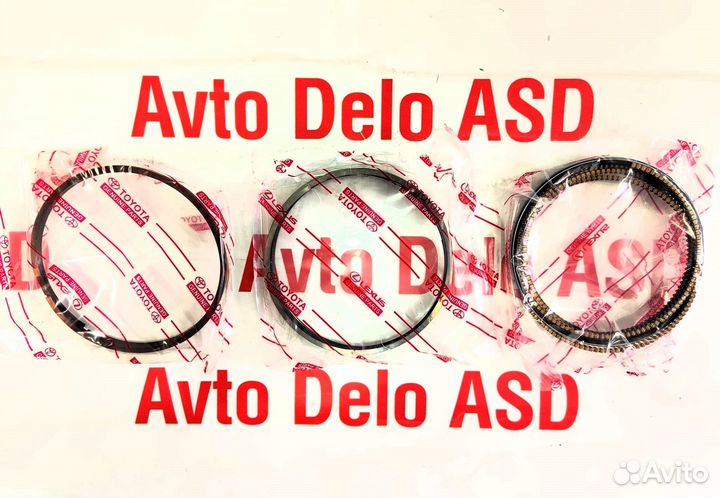 Кольца поршневые 1301131130 2GR-FE Toyota Camry