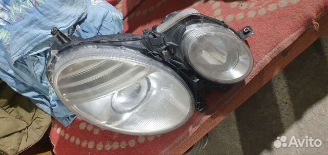 Передние фары Мерседес w211 рестайлинг