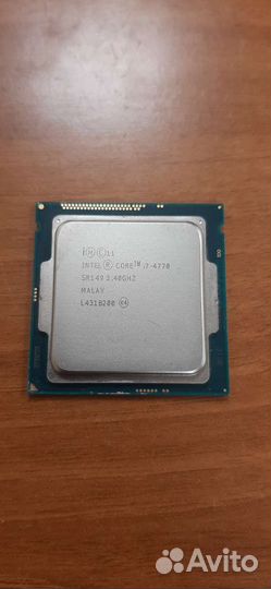 Процессор i7 4770