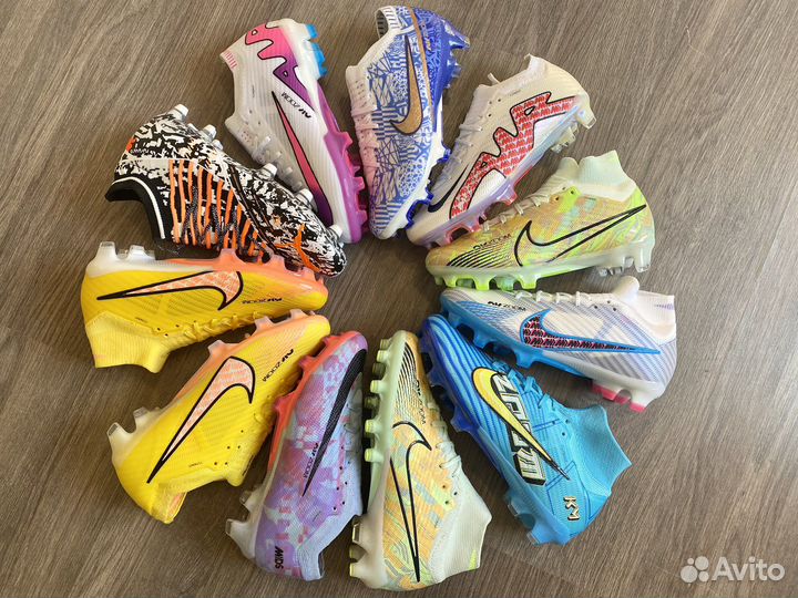 Футбольные бутсы Nike air zoom mercurial vapor 15