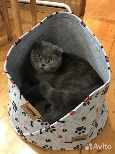 Лежанка домик для животных