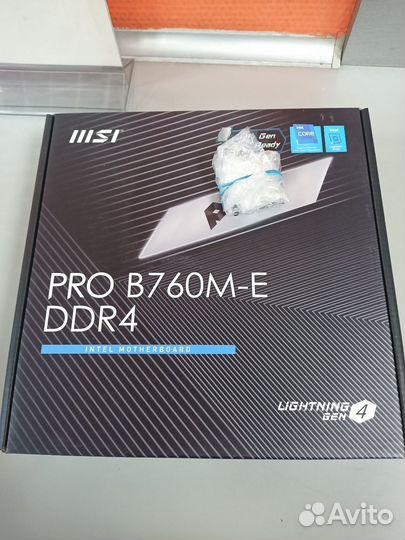 Комплект B760+12400f (новый)