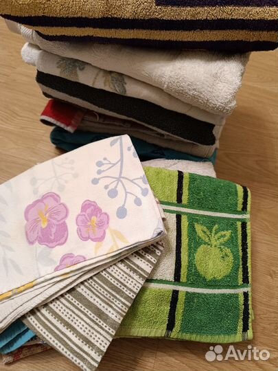 Махровые полотенца бу