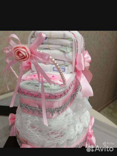 Торт из памперсов