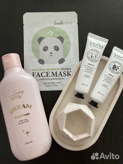 Крем маска пена для ванны набор