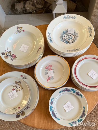 Посуда СССР / Тарелки/ Армуды / Стаканы 380 мл